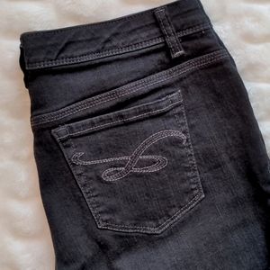 Style & Co. Dark black jeans